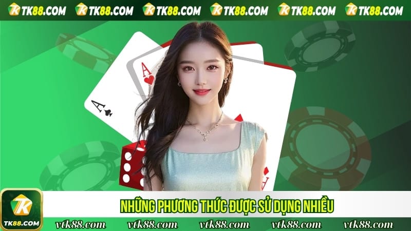  Những phương thức được sử dụng nhiều